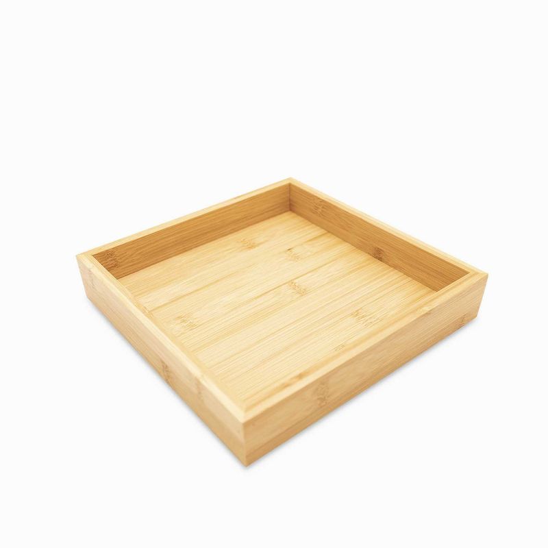 AMBIENTE GOURMET - Caja organizadora en bambu 22x22x4cm Ambiente Gourmet