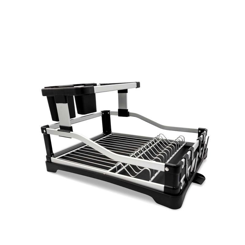 AMBIENTE GOURMET - Escurridor negro doble 532x368x265 Ambiente Gourmet