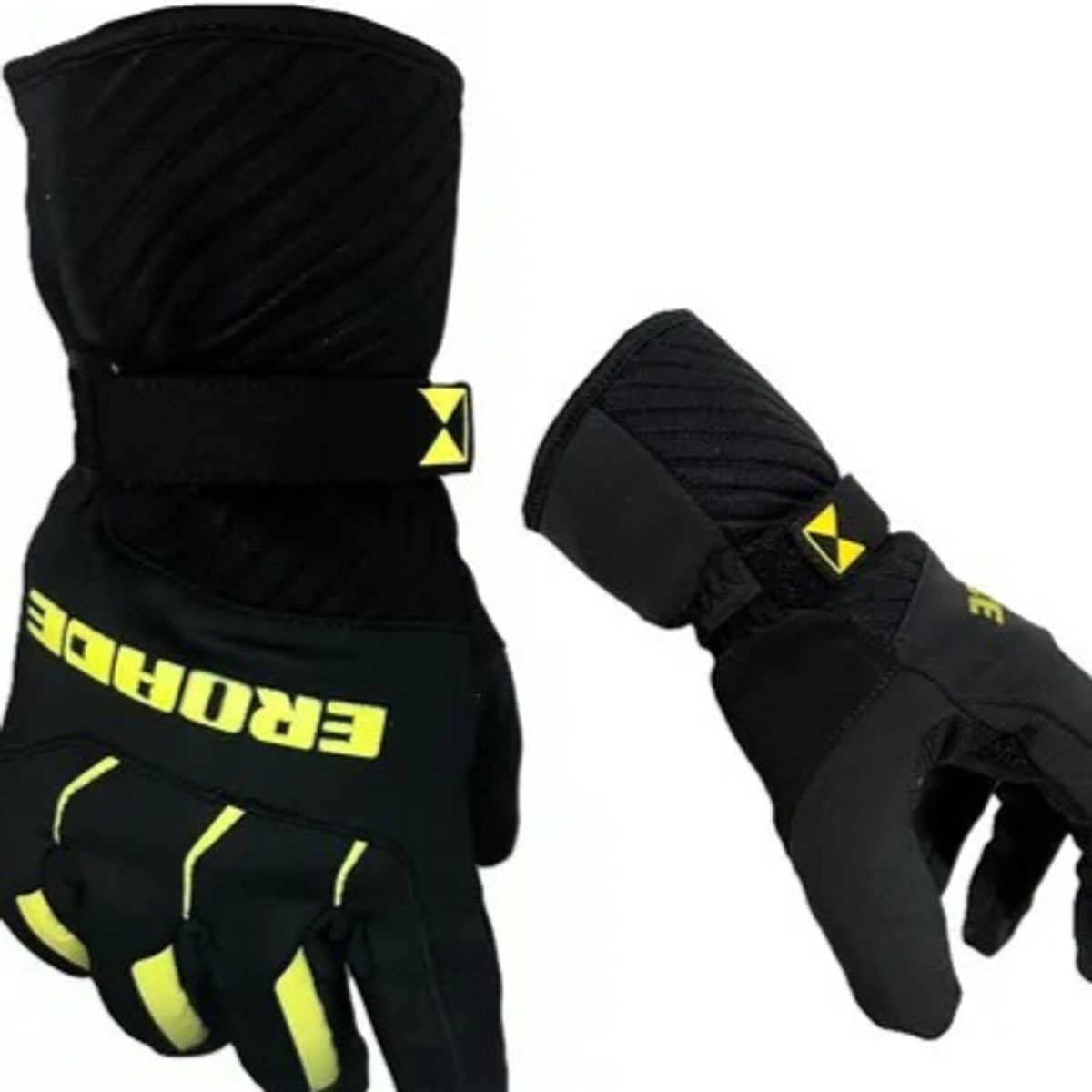 GENERICO - GUANTE MOTO CARBONO LIMPIA VISOR NUDILLO TATIL REFLECTIVO