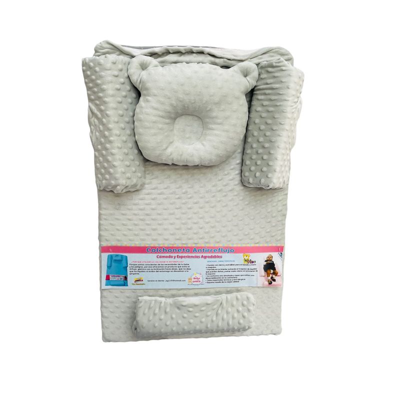 GENERICO - Colchoneta antirreflujo de bebe antialérgica 60x90x14