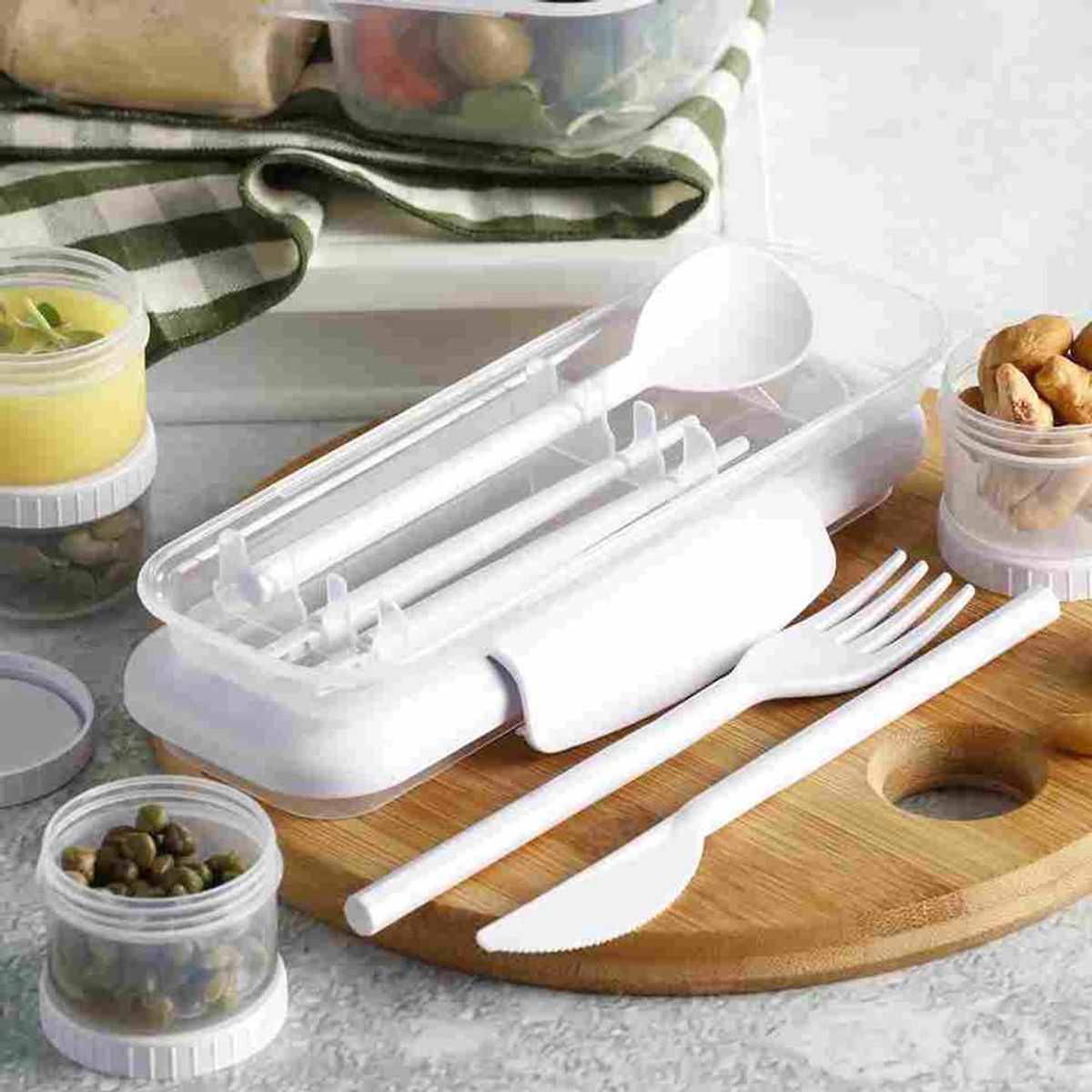 AMBIENTE GOURMET - Set de cubiertos para llevar Ambiente Gourmet