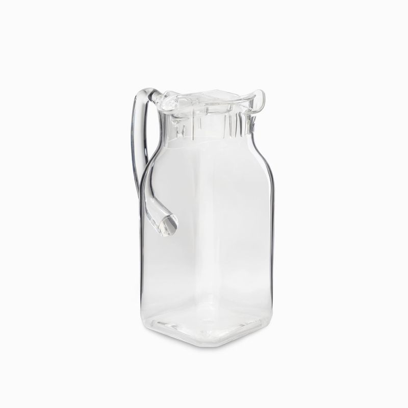 AMBIENTE GOURMET - Jarra cuadrada con tapa en acrílico 1900ml