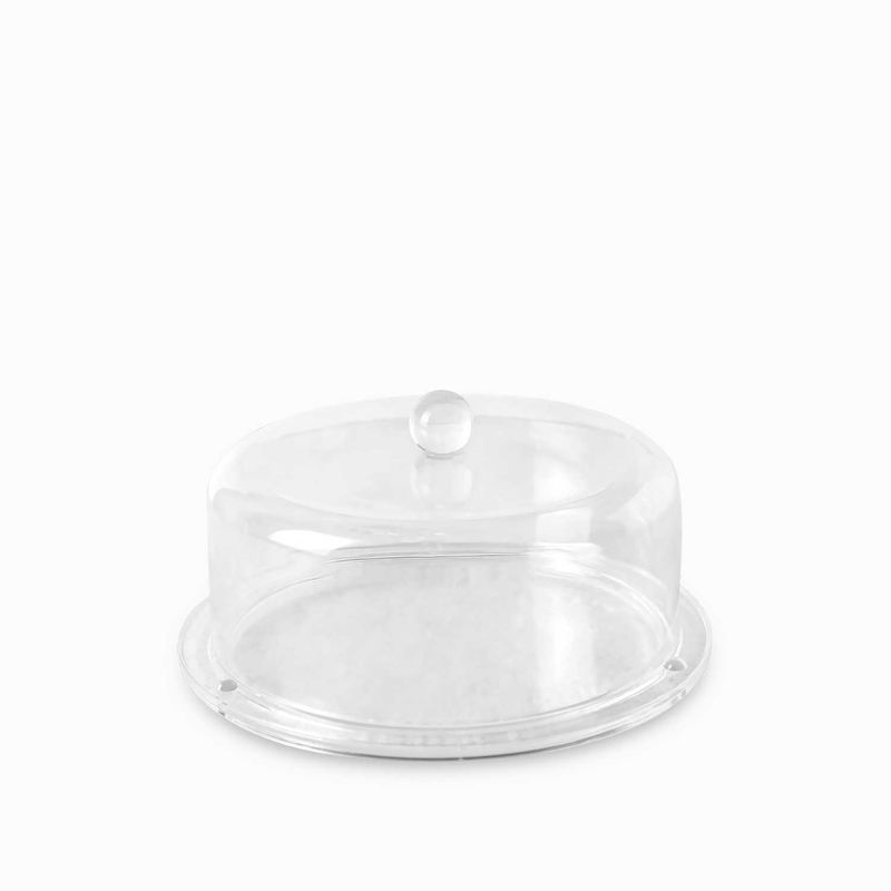 AMBIENTE GOURMET - Tortera con domo en acrilico 24cm Ambiente Gourmet
