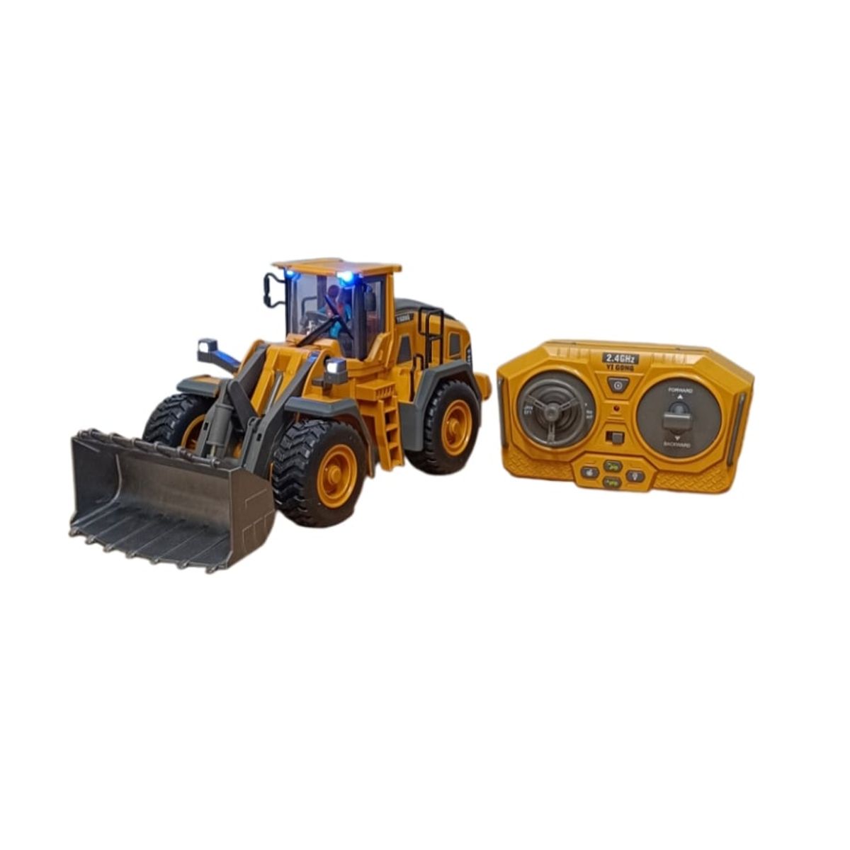 GENERICO - Cargador Frontal Rc Radio Control Remoto Juguete Excavadora