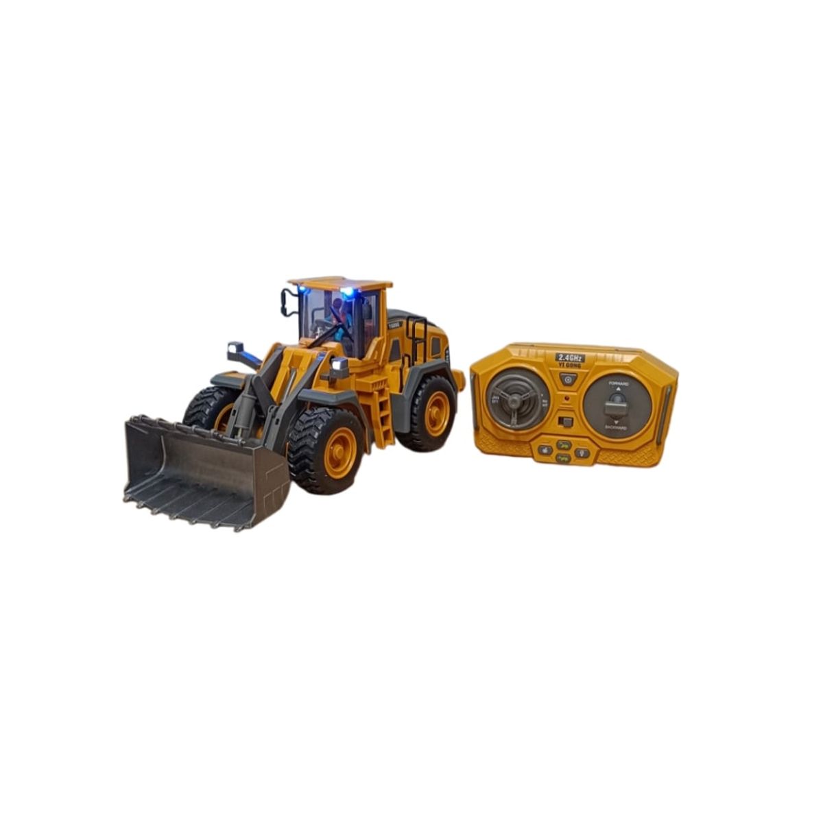 GENERICO - Cargador Frontal Rc Radio Control Remoto Juguete Excavadora