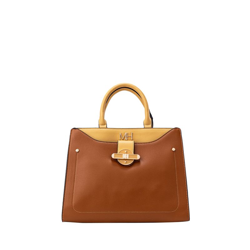 MARIO HERNANDEZ - Satchel Bianca Camel Bahía