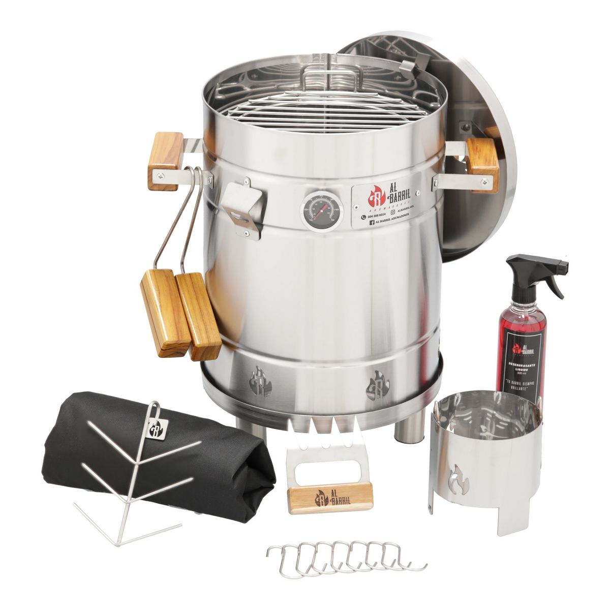 AL BARRIL - Combo Full - Barril 10 lbs + Protector + Garra + Espina 5 niv + Otros.