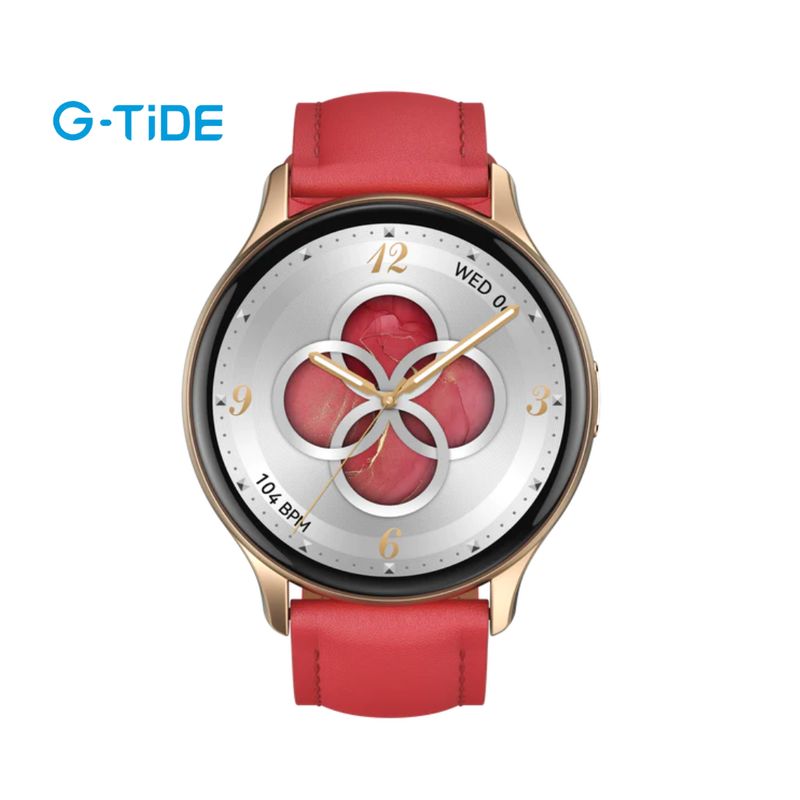 MOBULA - Reloj Inteligente G-TIDE R5 Pantalla AMOLED - Dorado