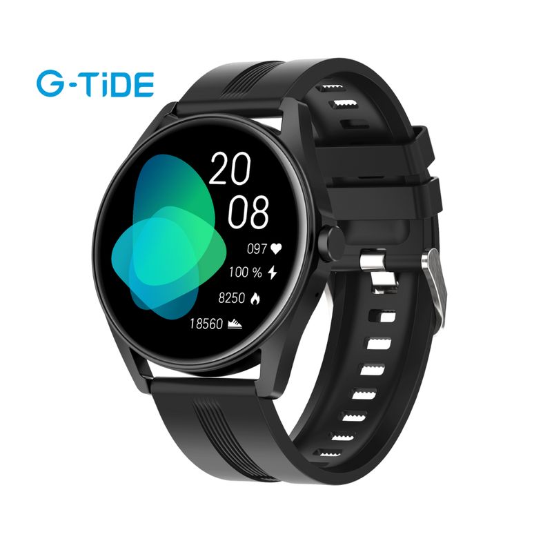 MOBULA - Reloj Inteligente G-TIDE R3 Deportivo  Negro