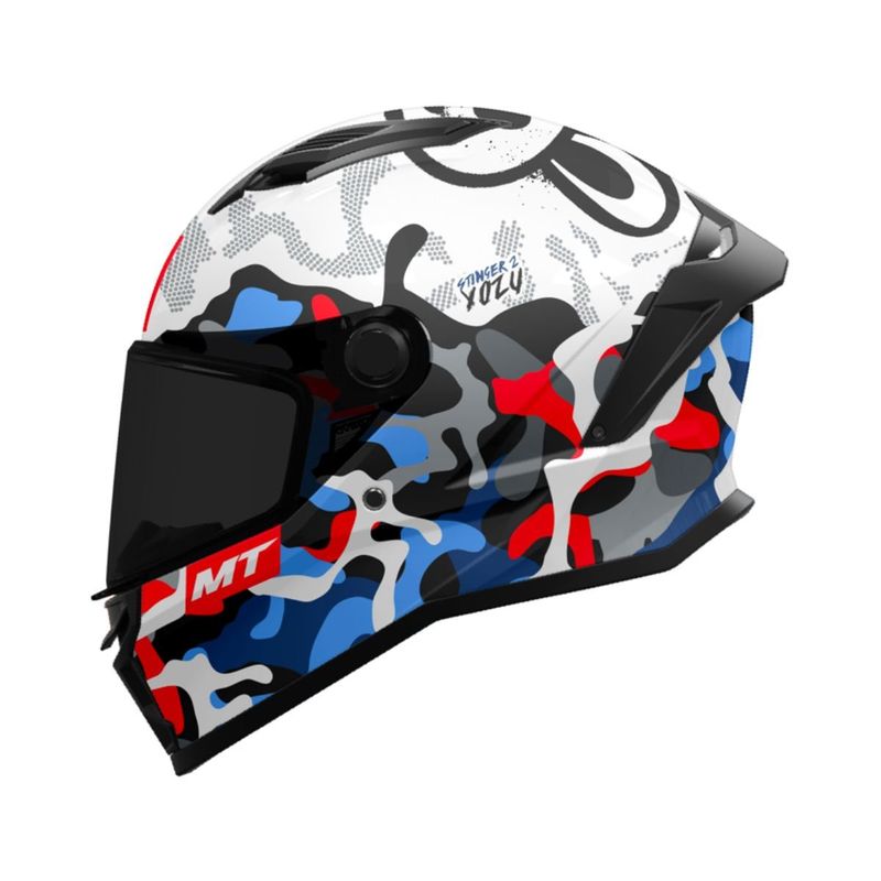 MT HELMETS - CASCO MT HELMETS STINGER 2 YOZU A7 BRILLO TALLA S