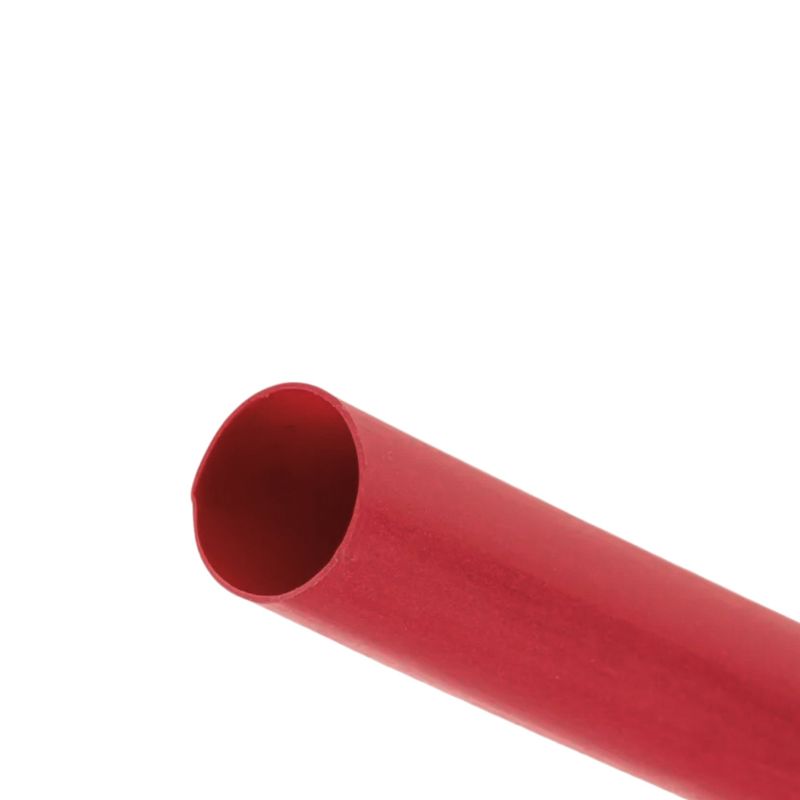 VCP - Funda Tubo Termoencogible 60mm - 1 metro - Rojo