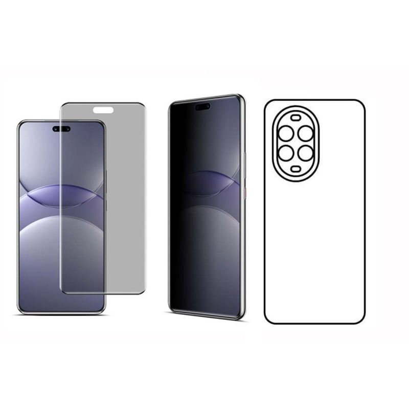 GENERICO - Protector Antiespia +Trasero en Hidrogel Para HUAWEI NOVA 13 Pro