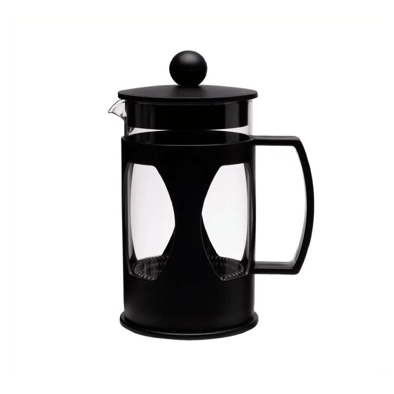 MUNDO BEBE - Cafetera Manual Prensa Francesa  Cafe Acero Inoxidable Capacidad 600 Ml
