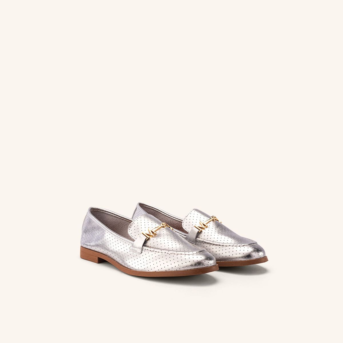 MARIO HERNANDEZ - Mocasín Loafer Gracia Plata Julia