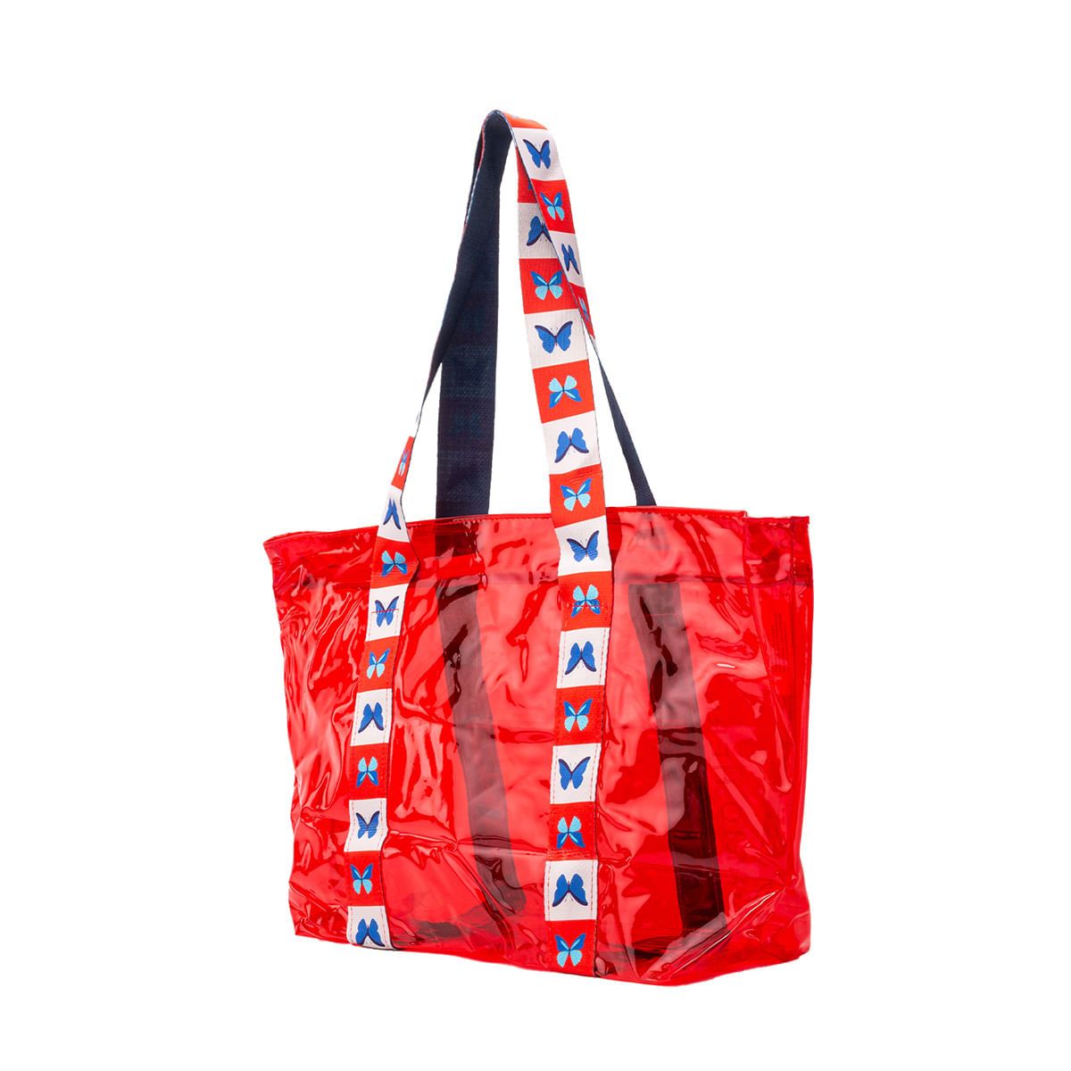 MARIO HERNANDEZ - Tote Bahía Mariposas Rojo Verano