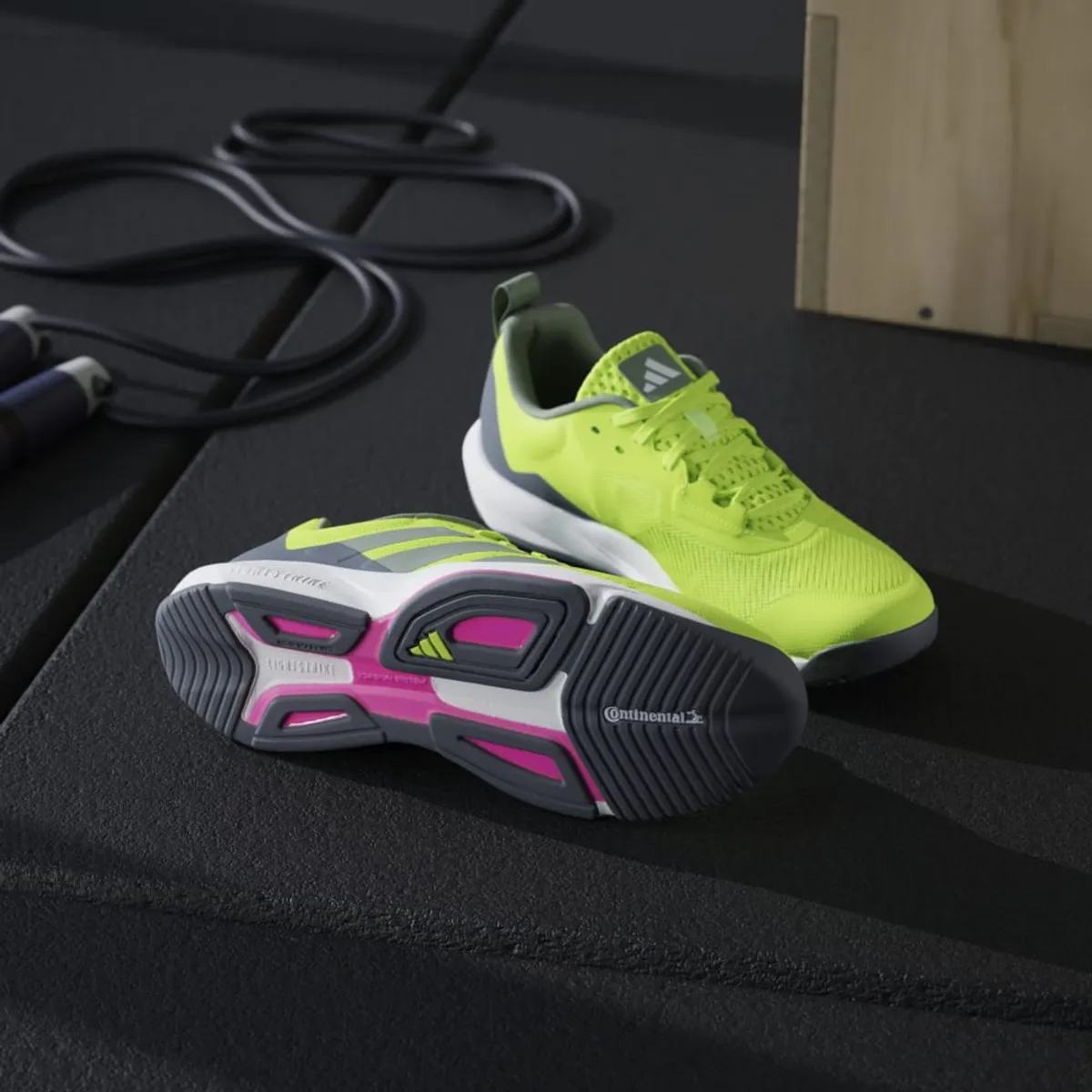 ADIDAS - Adidas Tenis Rapidmove 2 verde de hombre para entrenamiento