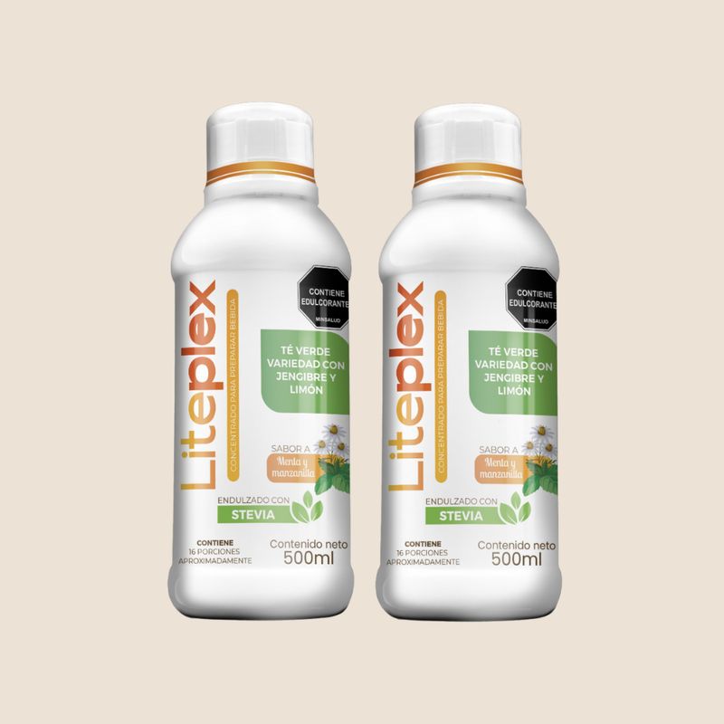 UNMERCO - Pack Doble Liteplex 500ml Alivio para Colon Inflamado y Acidez