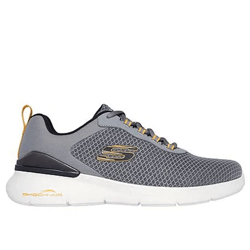 SKECHERS - Tenis Skechers Air Dynamight 2.0 Para Hombre Color Gris