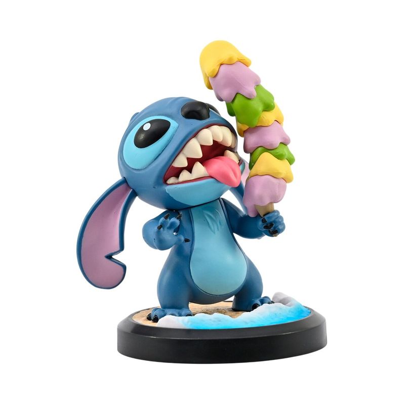 DISNEY - Figura Coleccionable Stitch Glotón Disney 10 cms