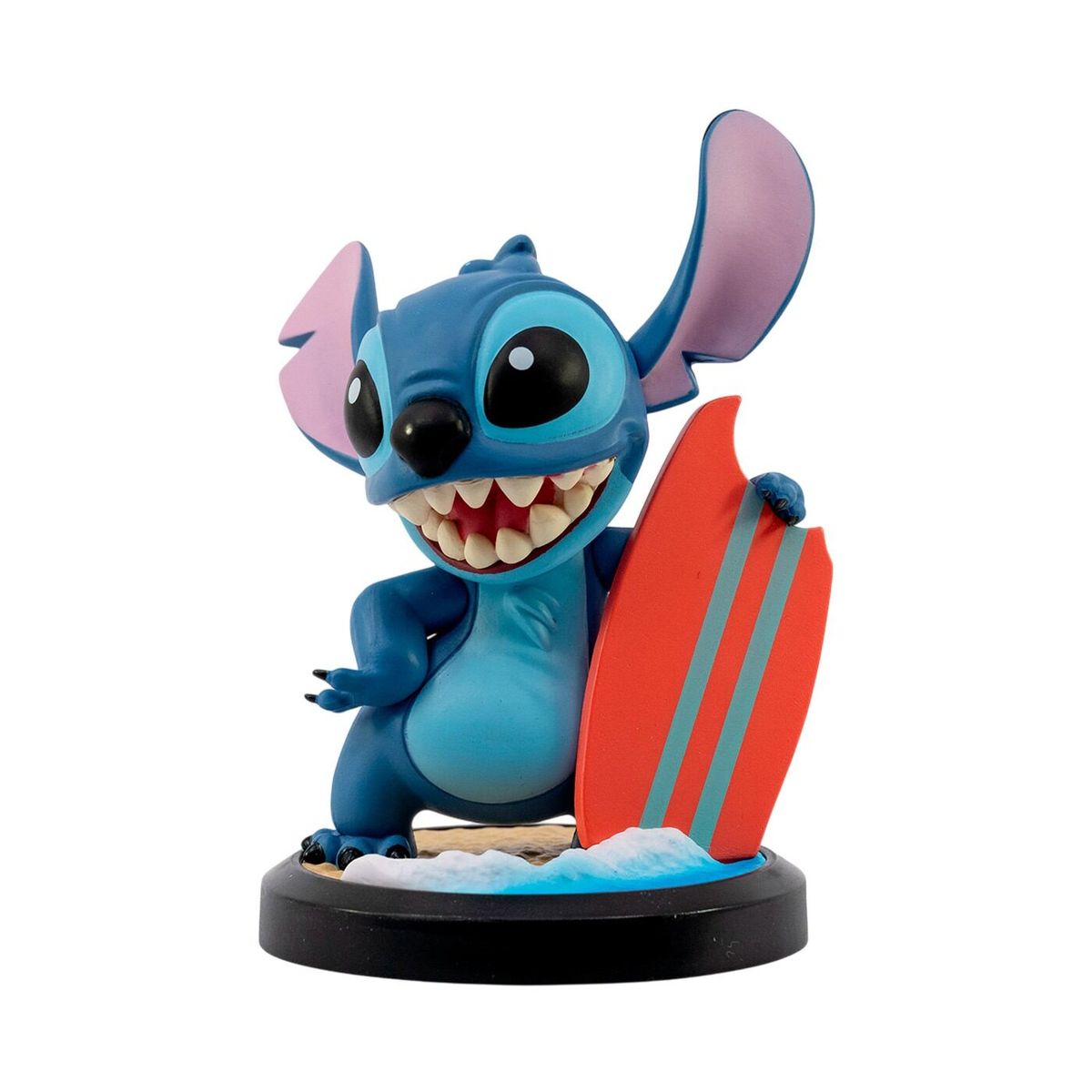 DISNEY - Figura Coleccionable Stitch Surfista Disney 10 cms