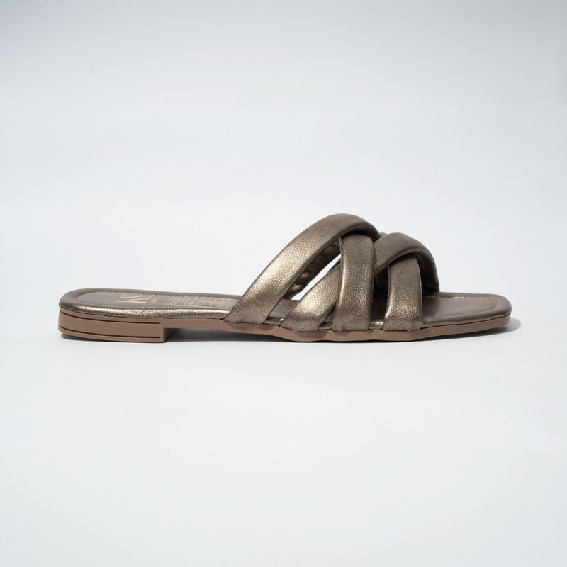 KADOSH - Sandalia para Mujer Bronce Leticia