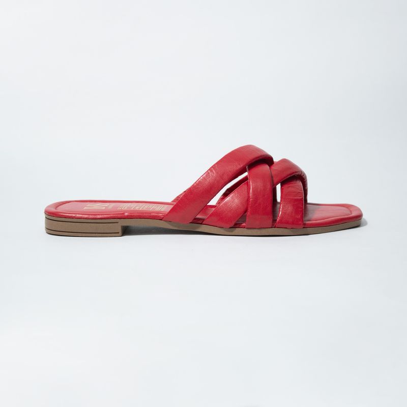 KADOSH - Sandalia para Mujer Roja Leticia