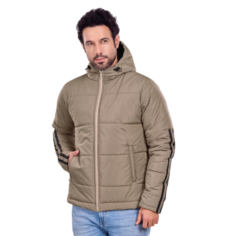 GENERICO - Chaqueta Abrigo Hombre  Impermeable Acolchada Invierno Con Capota