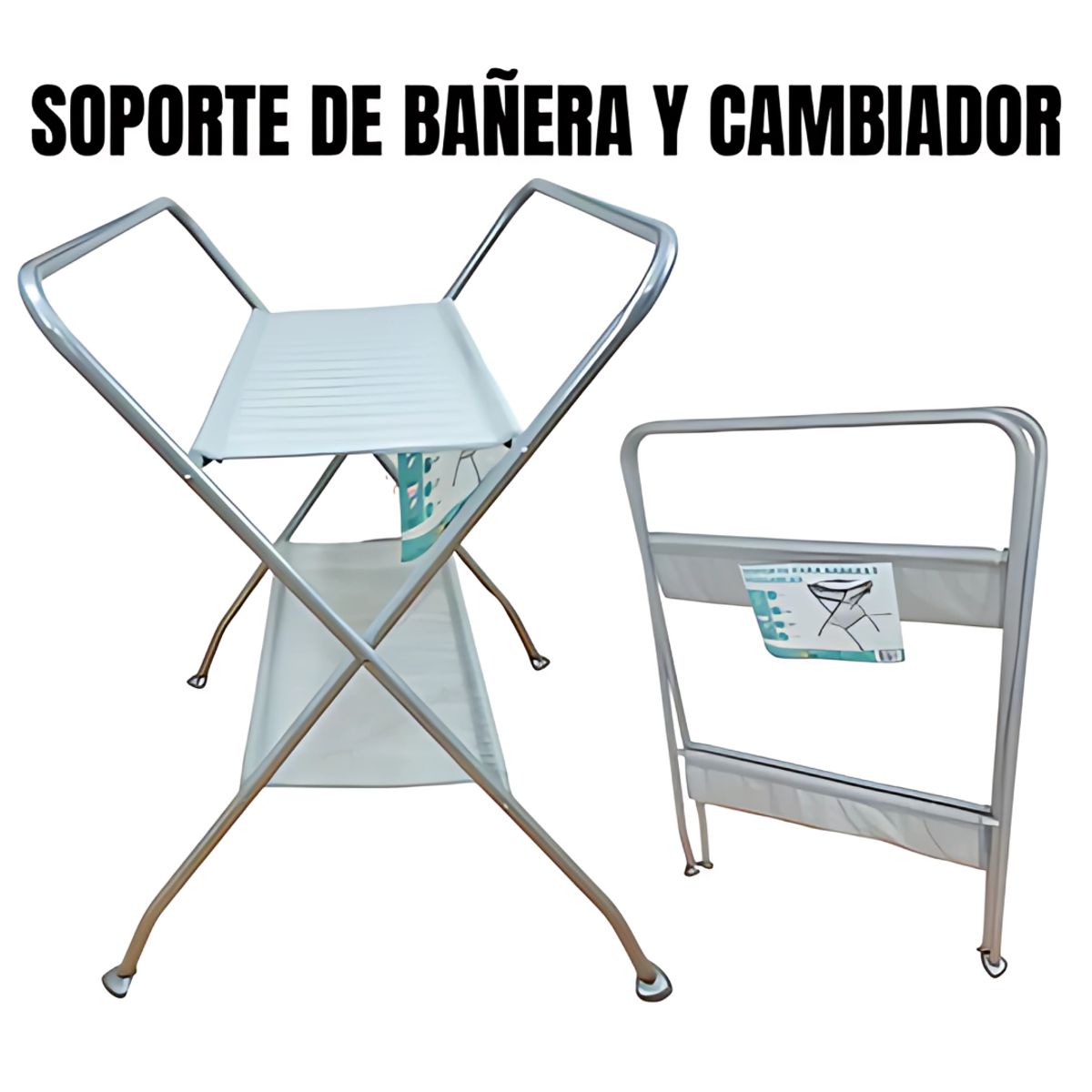 IMPORTADORA MAKA - Soporte de Bañera y Cambiador