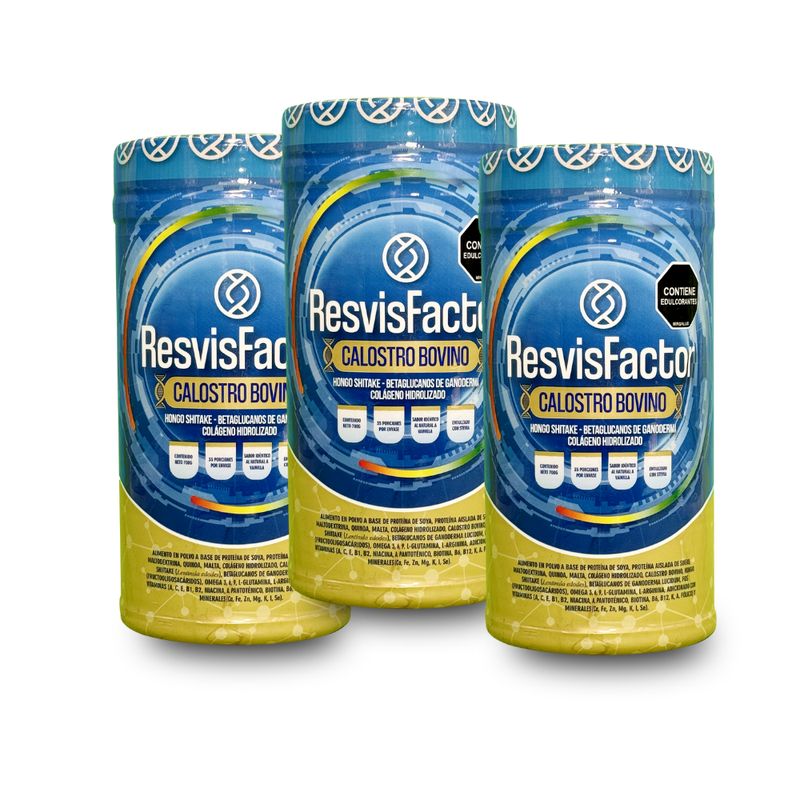 UNMERCO - Combo 3 Calostro Bovino 700g – Inmunidad, Energía y Salud Premium