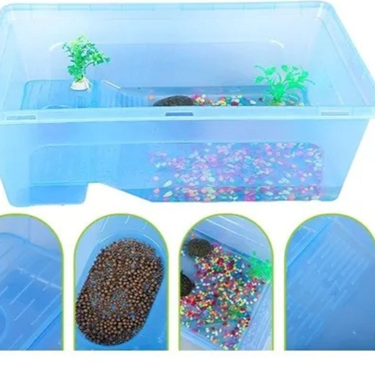 GENERICO - TERRARIO ACUARIO TORTUGAS REPTILES CASA CAJA TANQUE PECERA