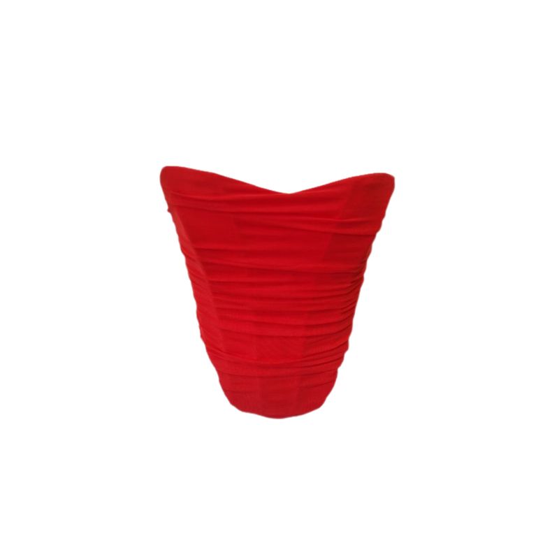 BAPU - Top Corset Mallatex Varillas Laterales Trenzado
