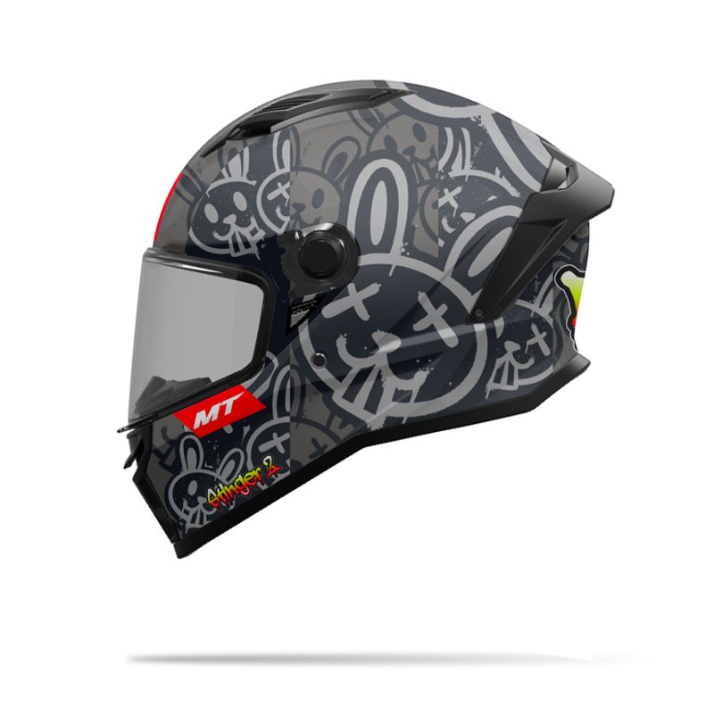 MT HELMETS - CASCO MT HELMETS STINGER 2 RAM F1 MATE TALLA XL