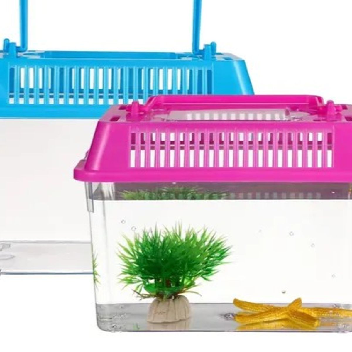 GENERICO - TERRARIO PECERA PORTATIL ACUARIO HAMSTER REPTILES TORTUGA