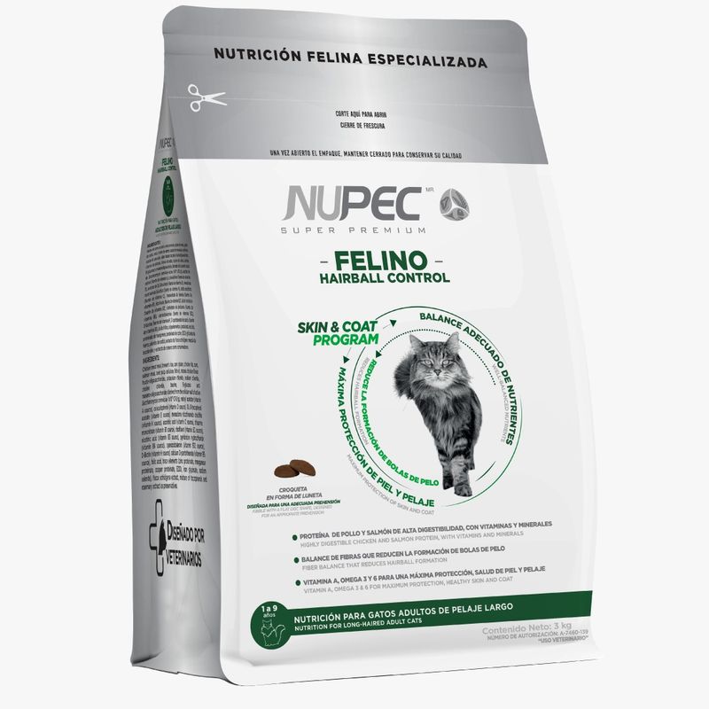 NUPEC - Alimento Nupec Felino Hairball Control 1500g