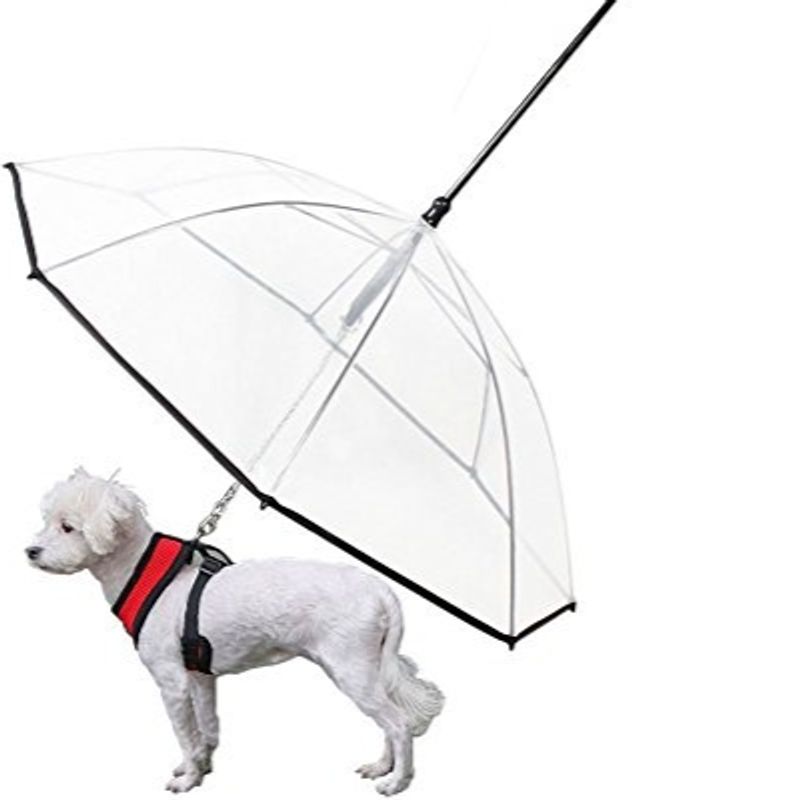 GENERICO - SOMBRILLA IMPERMEABLE MASCOTA PERRO GATO CAPA PONCHO LLUVIA