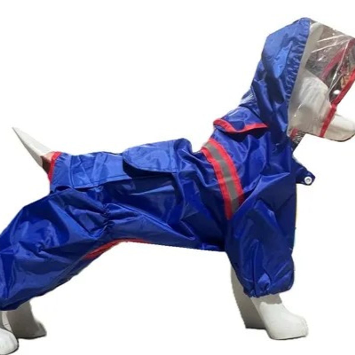 GENERICO - VESTIDO IMPERMEABLE CAPA PERRO LLUVIA PONCHO MASCOTA PERRITO