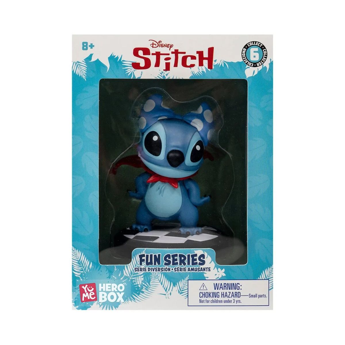 DISNEY - Figura Coleccionable Stitch Super Héroe Disney 10 cms