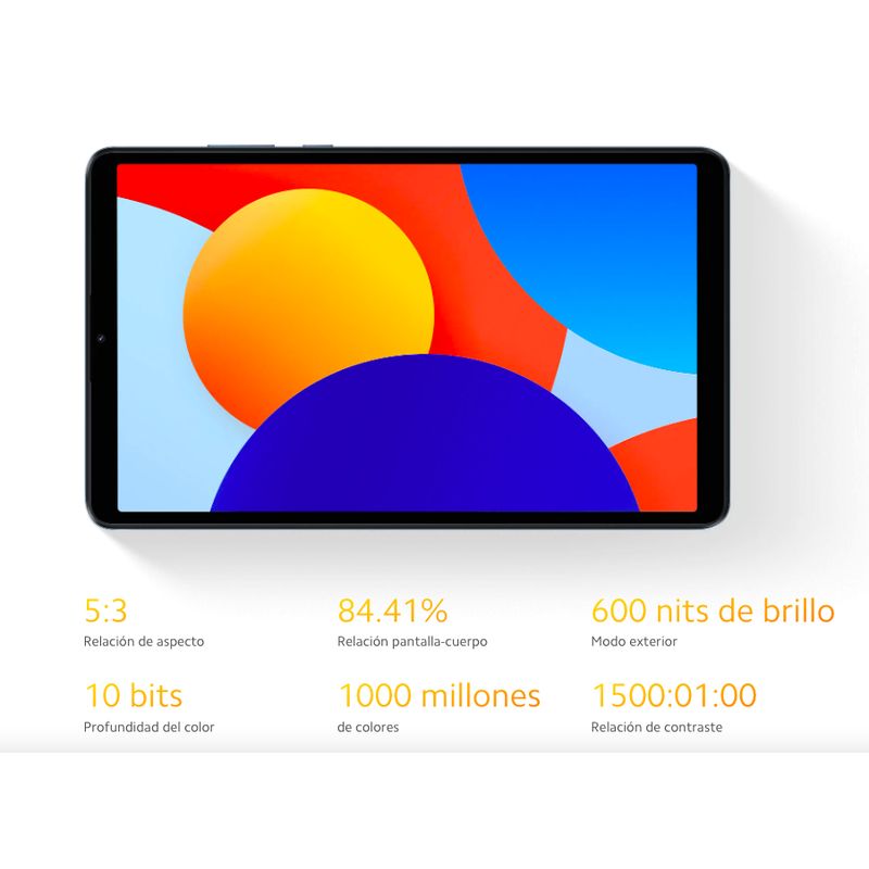 XIAOMI - Xiaomi Redmi Pad SE 87 64GB 4GB RAM Octa Core Android 14 Gris