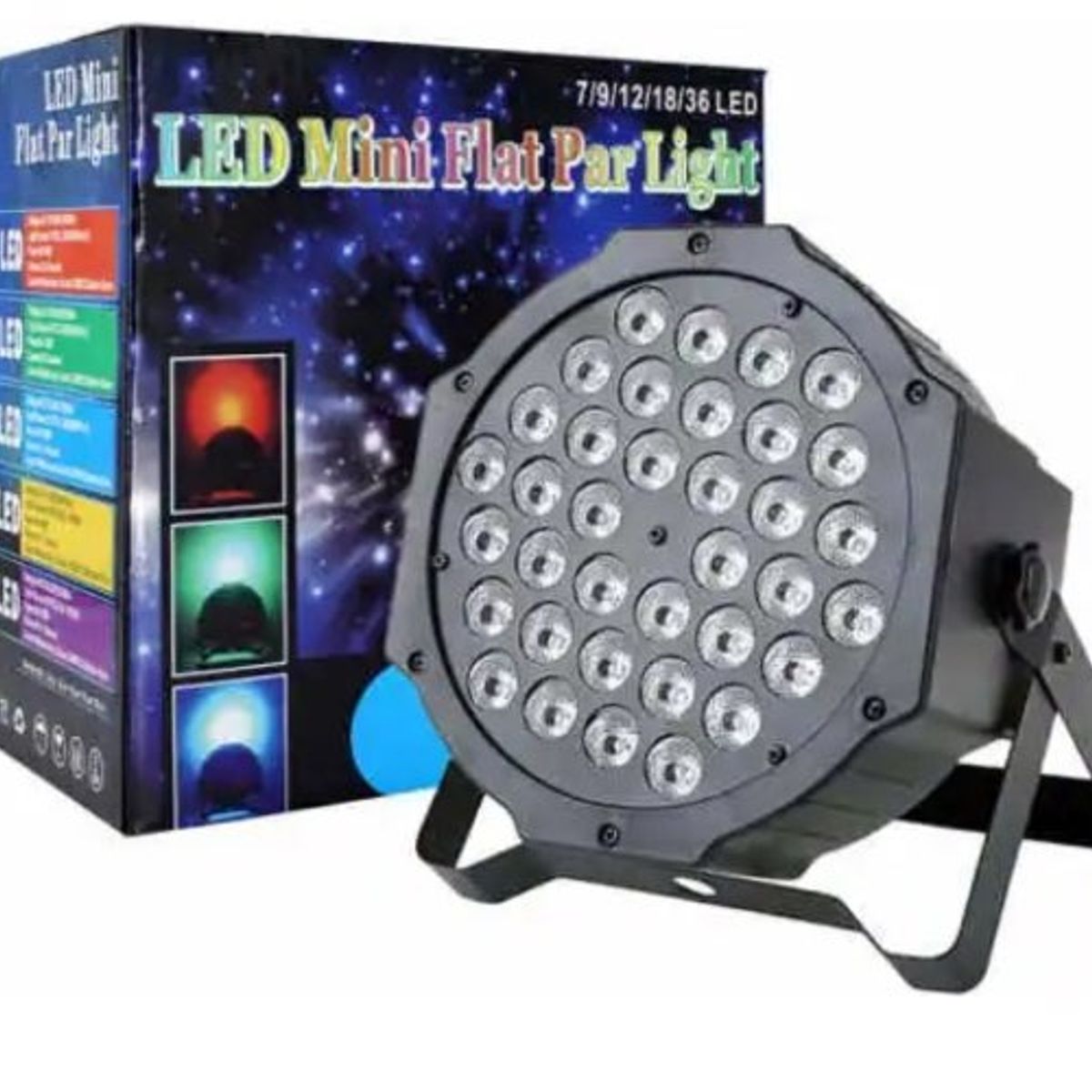 GENERICO - Luz Led Rítmica 36 Leds XKL-A4