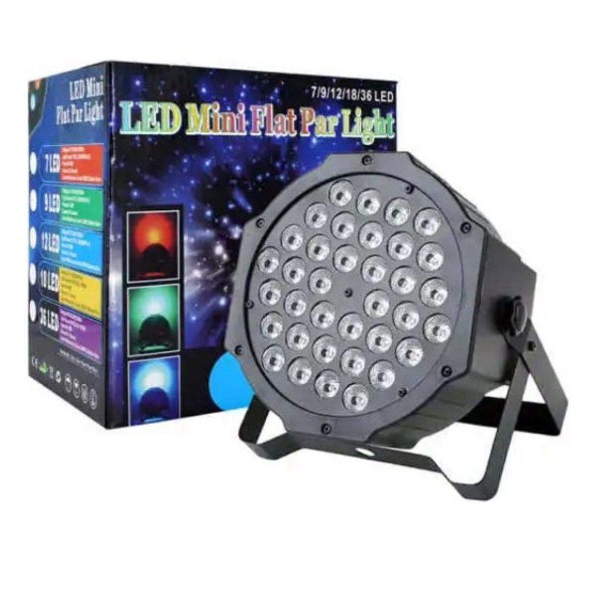 GENERICO - Luz Led Rítmica 36 Leds XKL-A4
