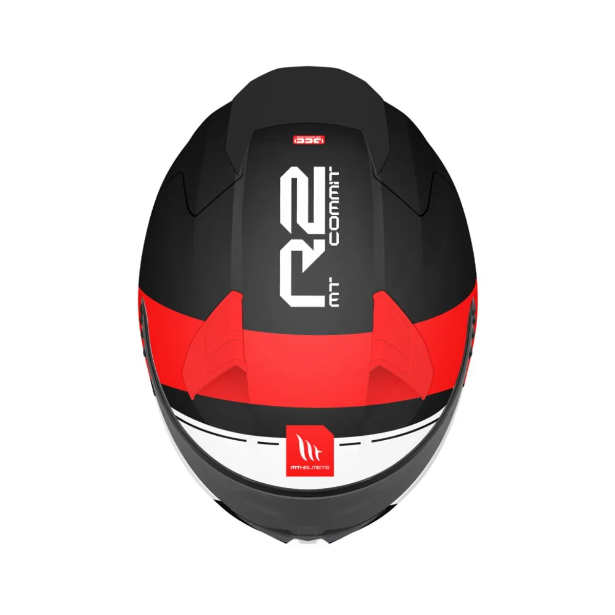 MT HELMETS - CASCO MT REVENGE 2S CERTIFICADO ECE2206 COMMIT ROJO TALLA L