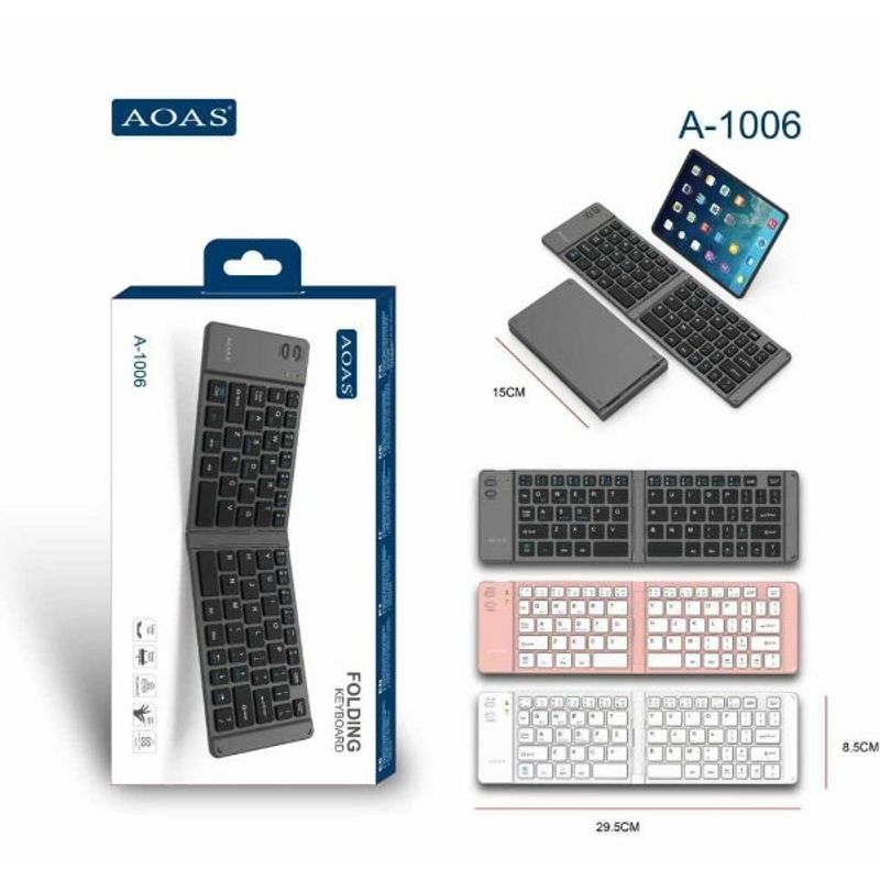 GENERICO - TECLADO PLEGABLE AS-1006