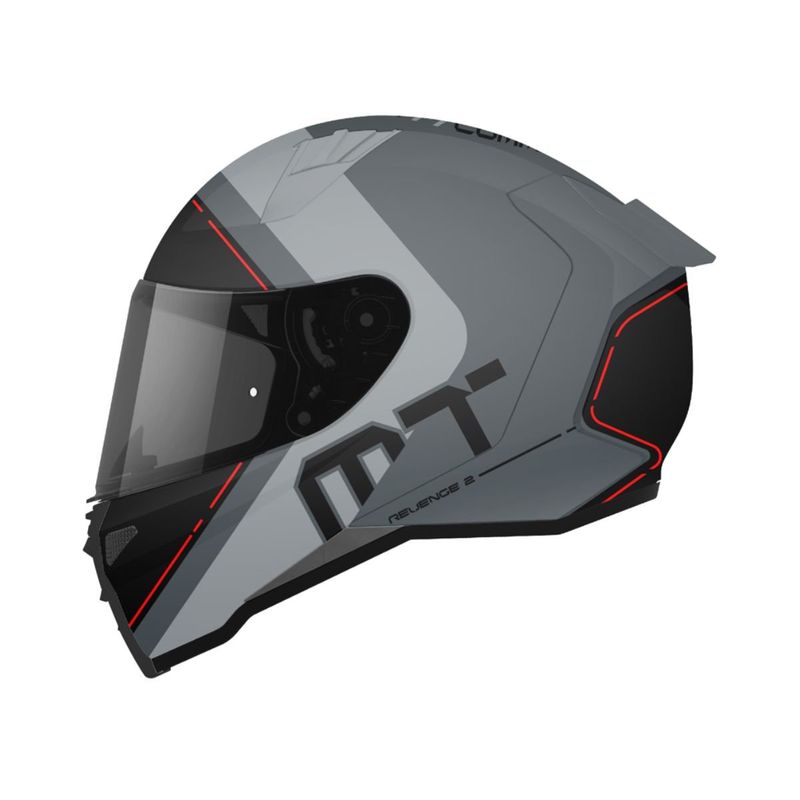 MT HELMETS - CASCO MT REVENGE 2S CERTIFICADO ECE2206 COMMIT GRIS TALLA L
