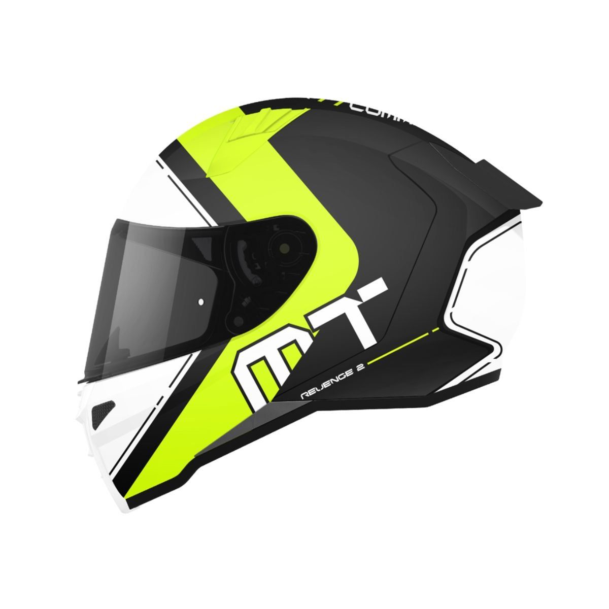 MT HELMETS - CASCO MT REVENGE 2S CERTIFICAD ECE2206 COMMIT NEGRO TALLA XL