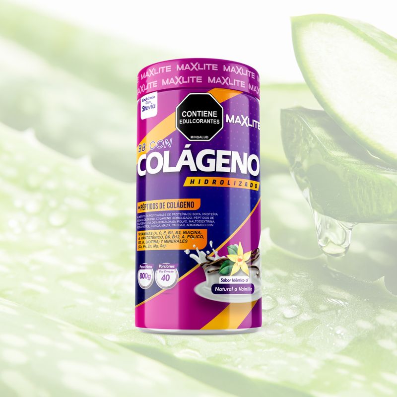 UNMERCO - MaxLite Colágeno + Vitaminas A-C-E para articulaciones sanas