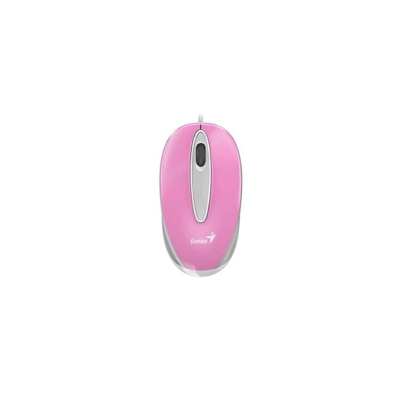 GENIUS - Mini Mouse Genius Dx-mini Usb Luz Rgb Rosado