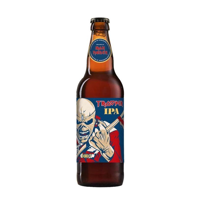 GENERICO - CERVEZA TROOPER IPA IRON MAIDEN BOTELLA 500 ML