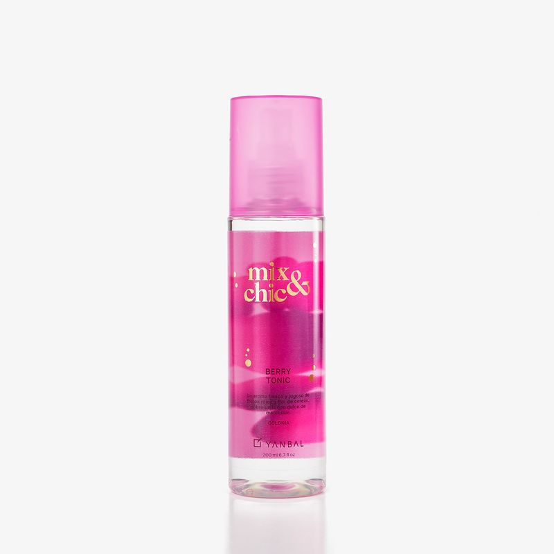 YANBAL - Mix & Chic Berry Tonic Splash Frutos Rojos Dama Yanbal 200ml