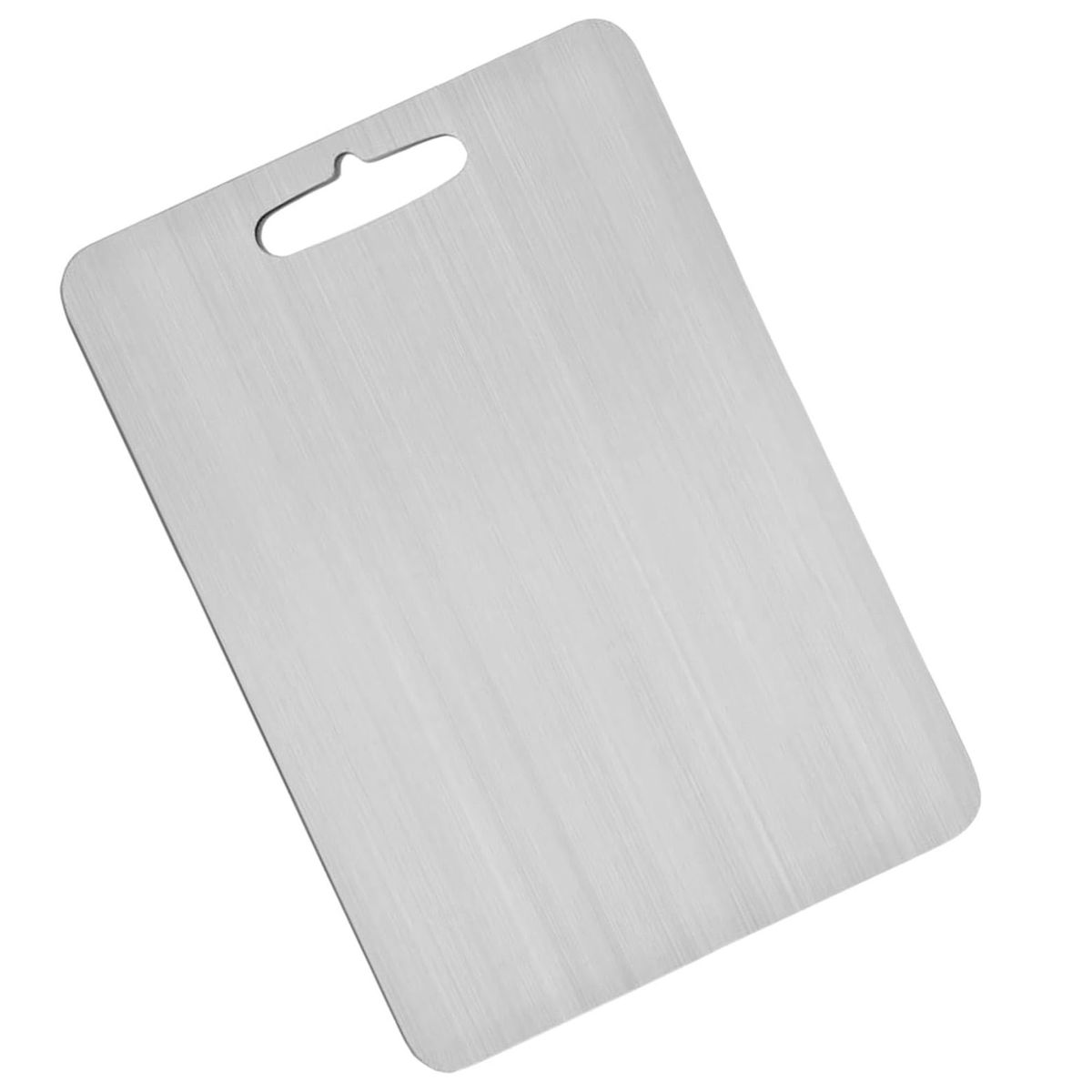 TRIPLE CLEAN - Tabla para cortar alimentos acero 304ss 39 x 28 cm