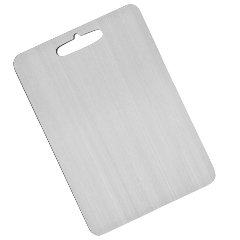 TRIPLE CLEAN - Tabla para cortar alimentos acero 304ss 39 x 28 cm